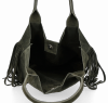 Dámská kabelka shopper bag Vittoria Gotti khaki VPOS9